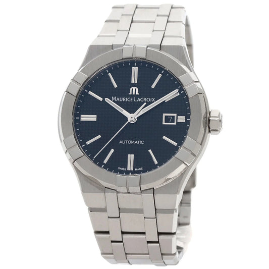 Pre-owned maurice lacroix ai6008 icon watch stainless steel ss men's maurice lacroix (good)