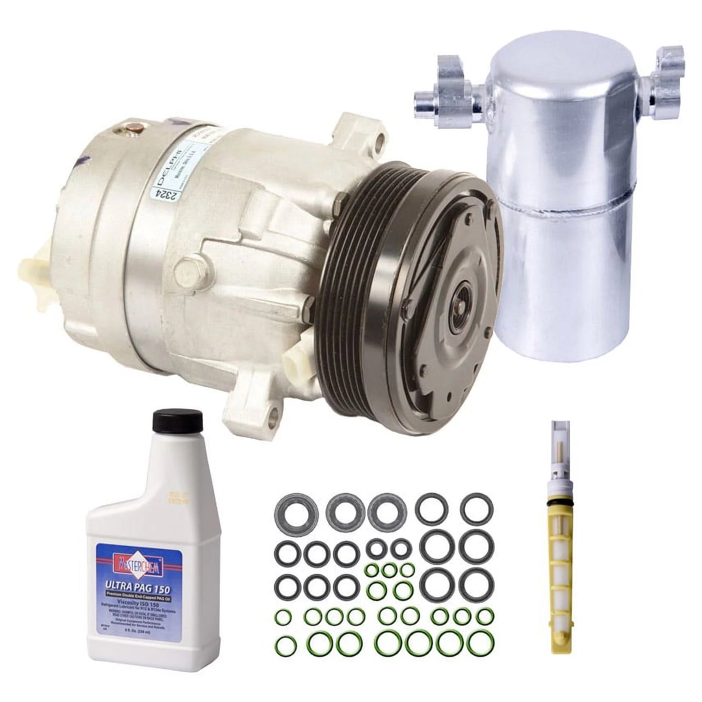 For buick lesabre & pontiac bonneville oem ac compressor w/ a/c repair kit - buyautoparts fits select: 2000-2005 buick lesabre custom, 2000-2005 pontiac bonneville se