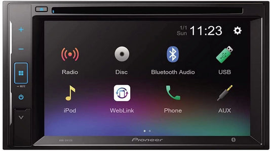 Restored premium pioneer 6.2-inch resistive touchscreen dvd receiver (refurbished)