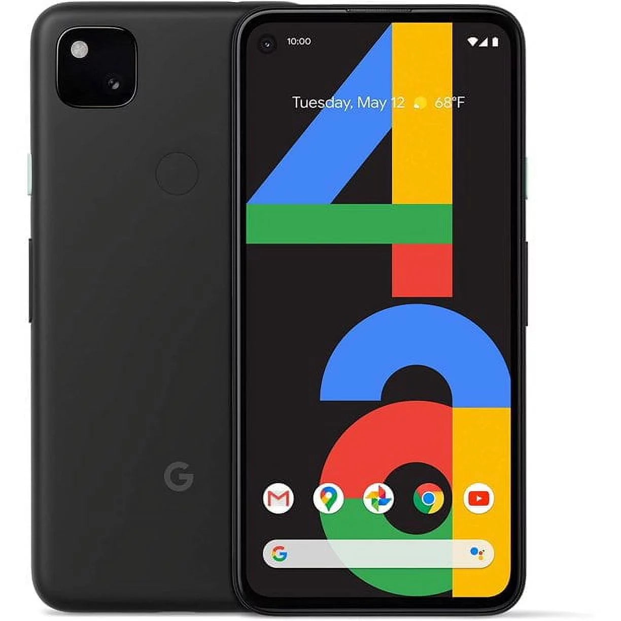 Google pixel 4a smartphone, 128gb storage & unlocked cellular - just black (used)