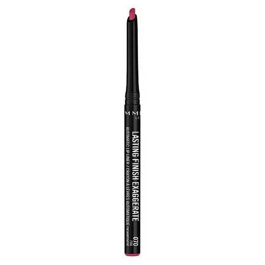 Rimmel lasting finish exaggerate automatic lip liner, 070 pink enchantment 0.01 oz pack of 2