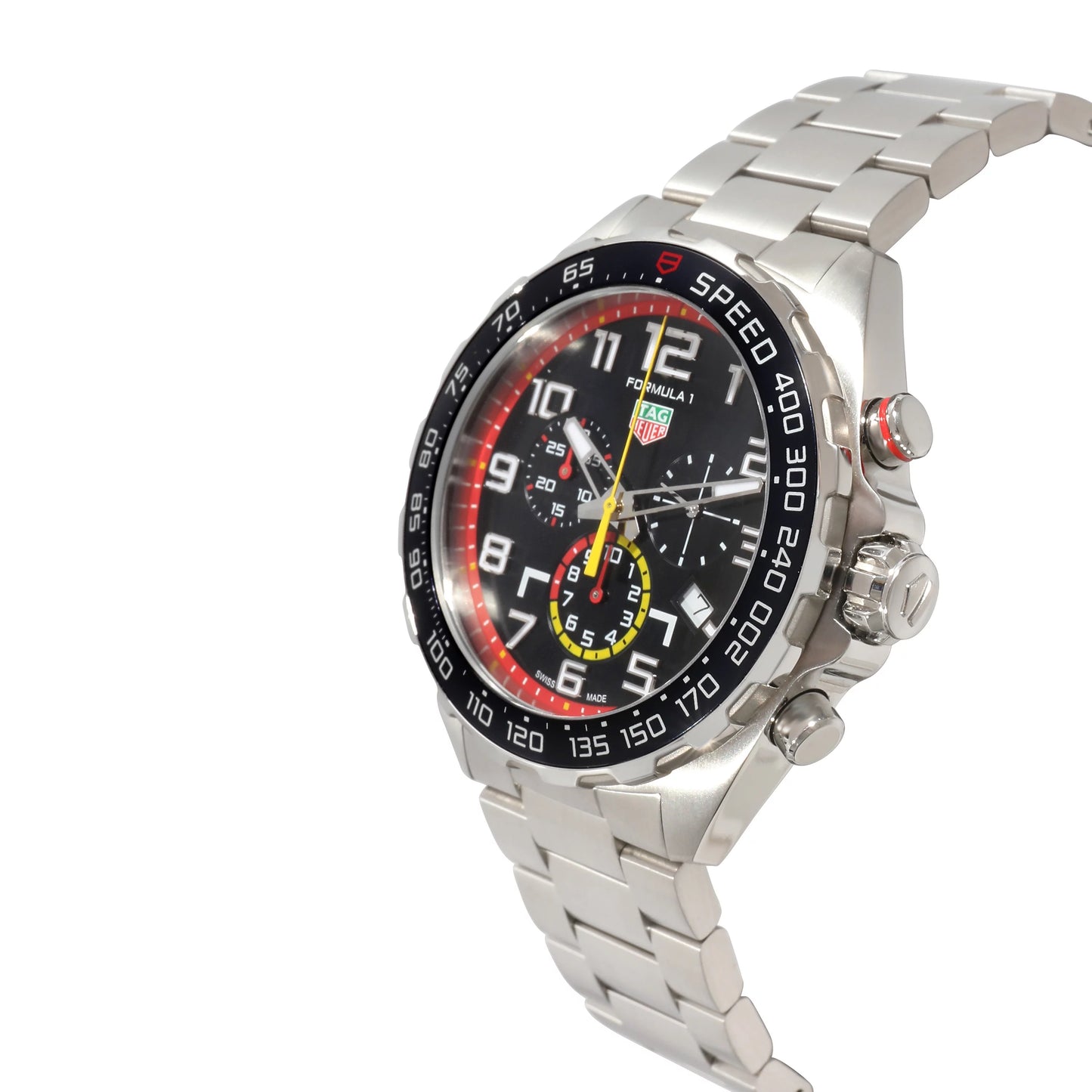 Tag heuer formual 1 "red bull racing" caz101al.ba0842 men's watch in steel pre-owned