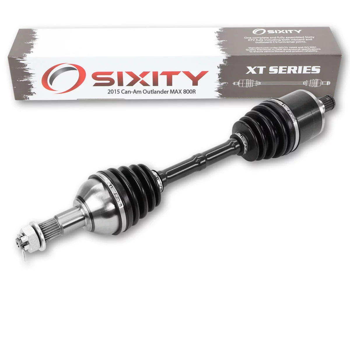 Sixity xt rear left axle compatible with can-am outlander max 800r 2015 - efi 4x4