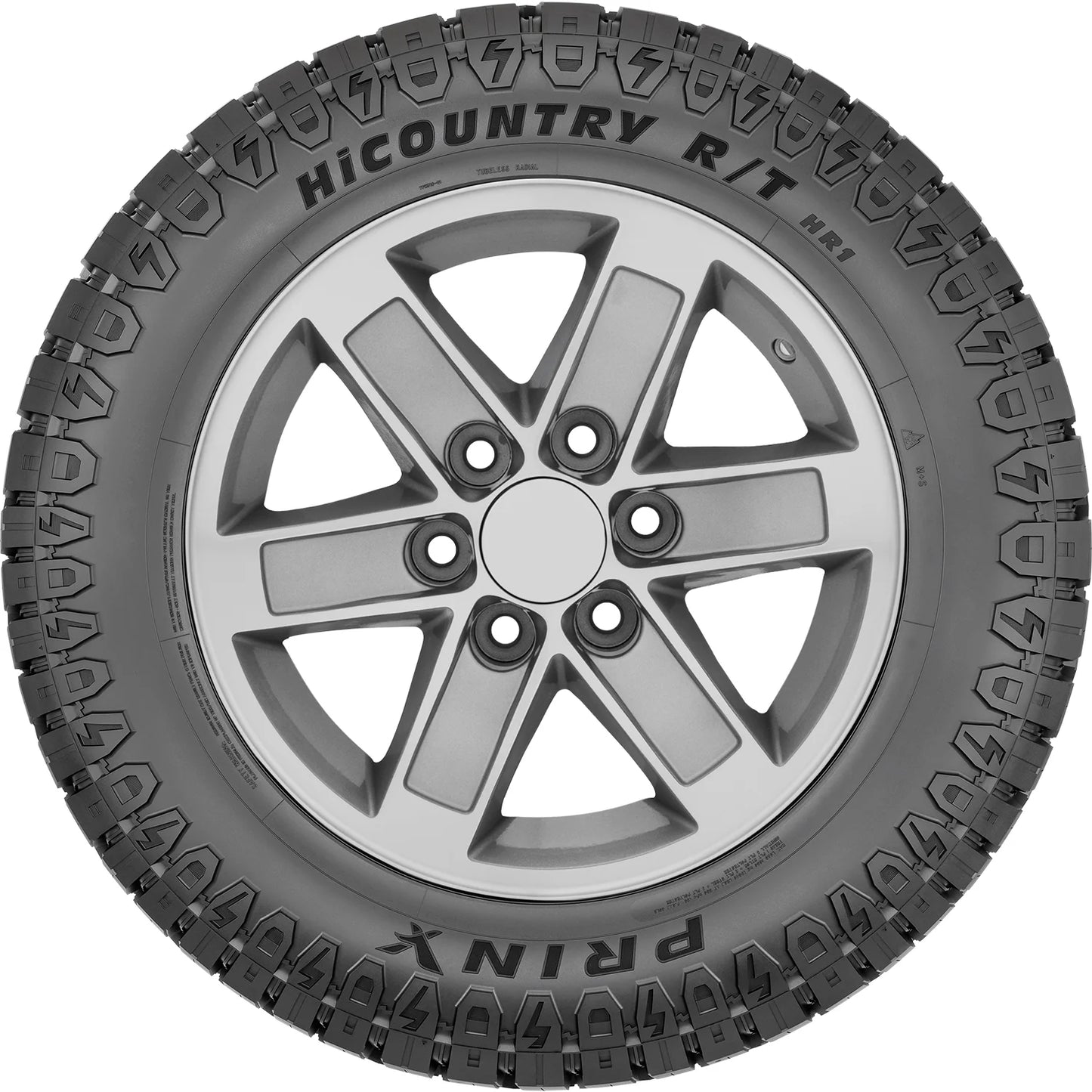 Tire prinx hicountry r/t hr1 lt 285/70r17 load e 10 ply rt rugged terrain