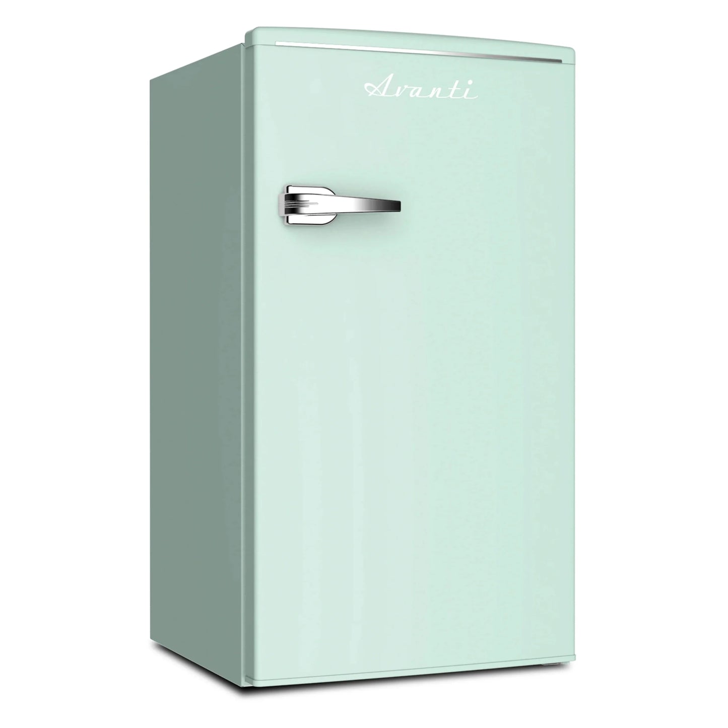 Avanti retro series compact refrigerator, mini-fridge, 3.1 cu. ft., in seafoam green (rmrs31x7g-is)