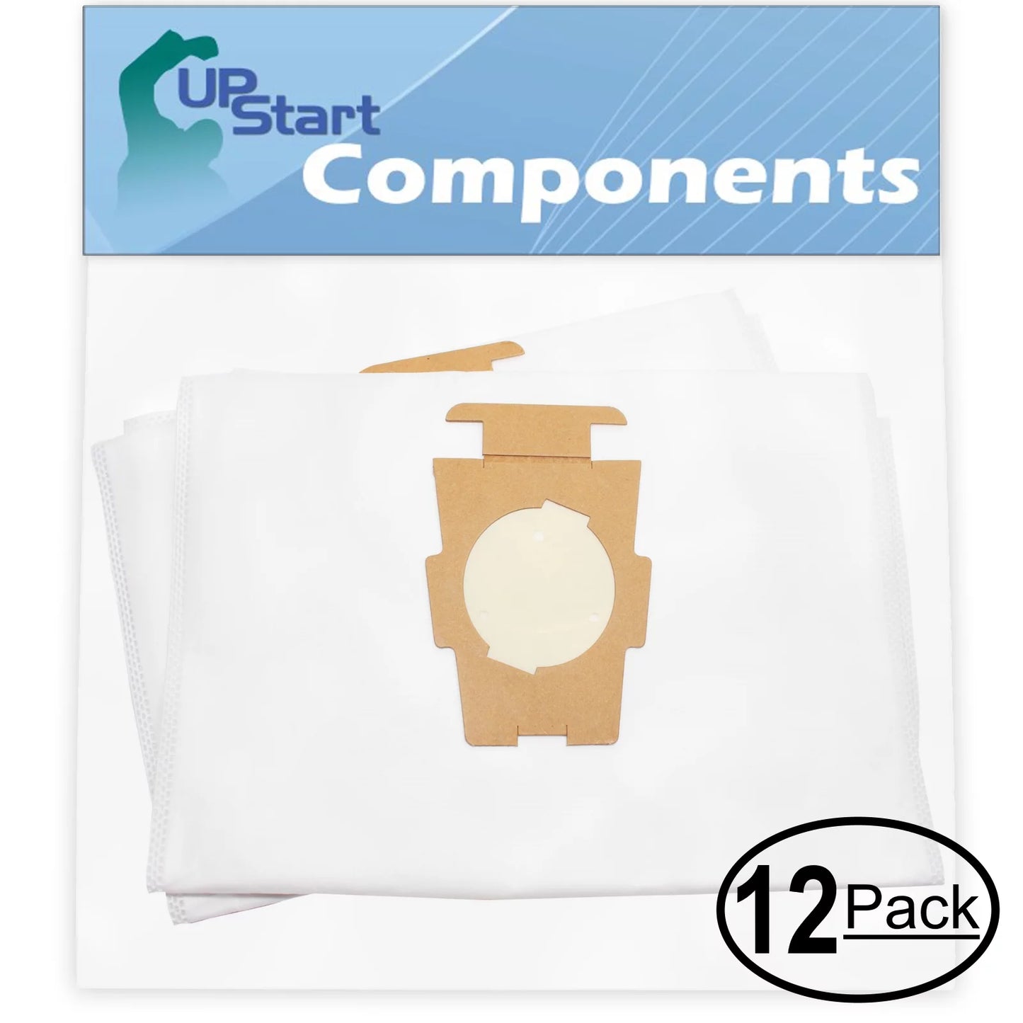 24 replacement for kirby ugd vacuum bags - compatible with kirby 204811, universal vacuum bags. fits style f, g and sentria models. (12-pack, 2 bags per pack)