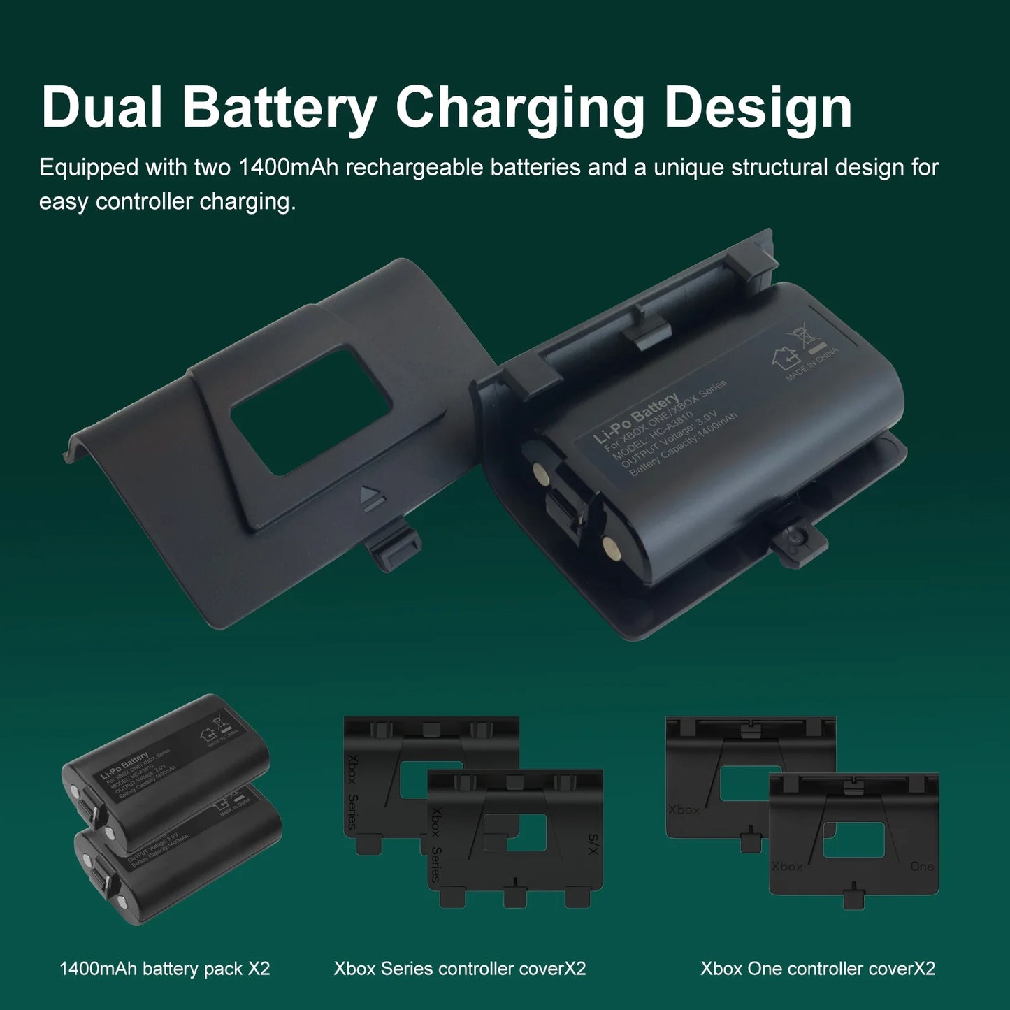 Vertical charging stand with cooling fan for xoriginal packaging series x/s, cooling station dock with 12 games storage organizer, dual controller charger station & headphone holder with 2 x 1400 mah battery packs