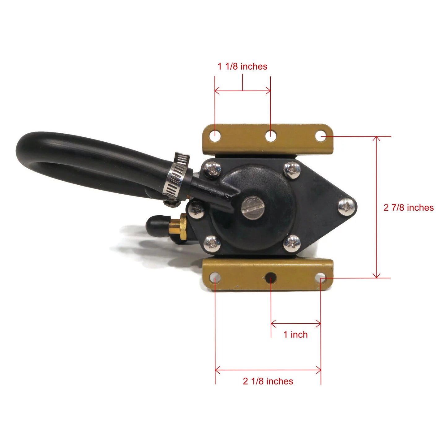 The rop shop | vro conversion fuel pump for johnson, evinrude, omc, brp 0175103, 0175107 boats