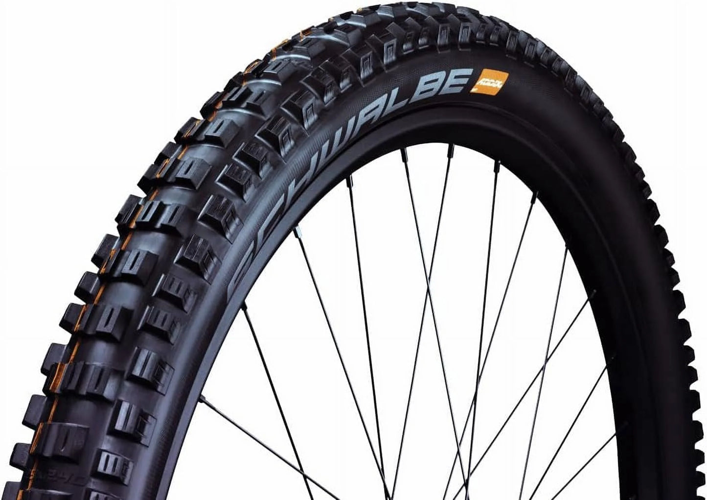 Eddy current emtb/mtb and enduro tubeless folding front bike tire | multiple sizes | evolution, super trail, addix soft | black