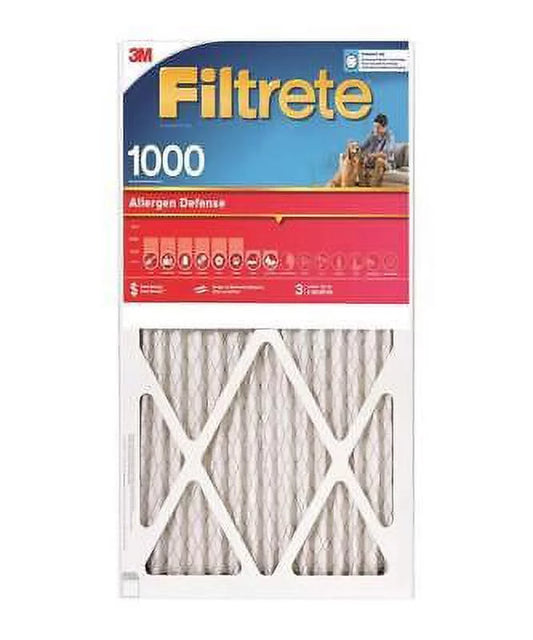 3m filtrete 16 in. w x 25 in. h x 1 in. d 11 merv pleated air filter (pack of 3)