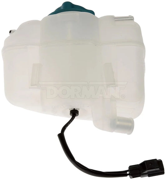 Dorman 603-667 front engine coolant reservoir for specific volvo models, white and green fits select: 2007-2014 volvo xc90, 2003-2016 volvo xc70