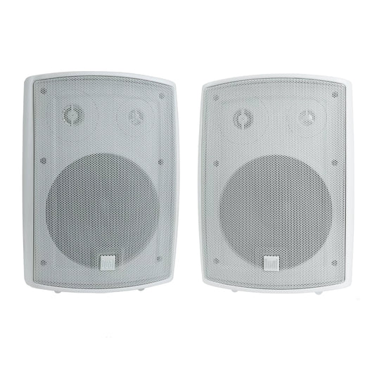 Dual lu53pw 5.25" 3-way indoor/outdoor speakers (white)