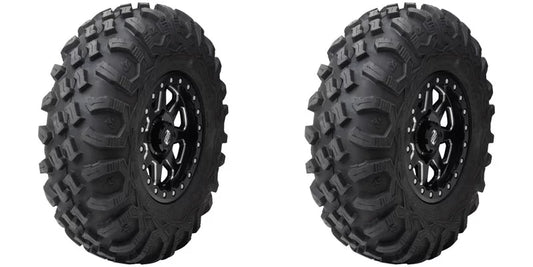 (2 pack) tusk megabite radial tire 27x11-14 for polaris rzr 900 trail fox edition 2020