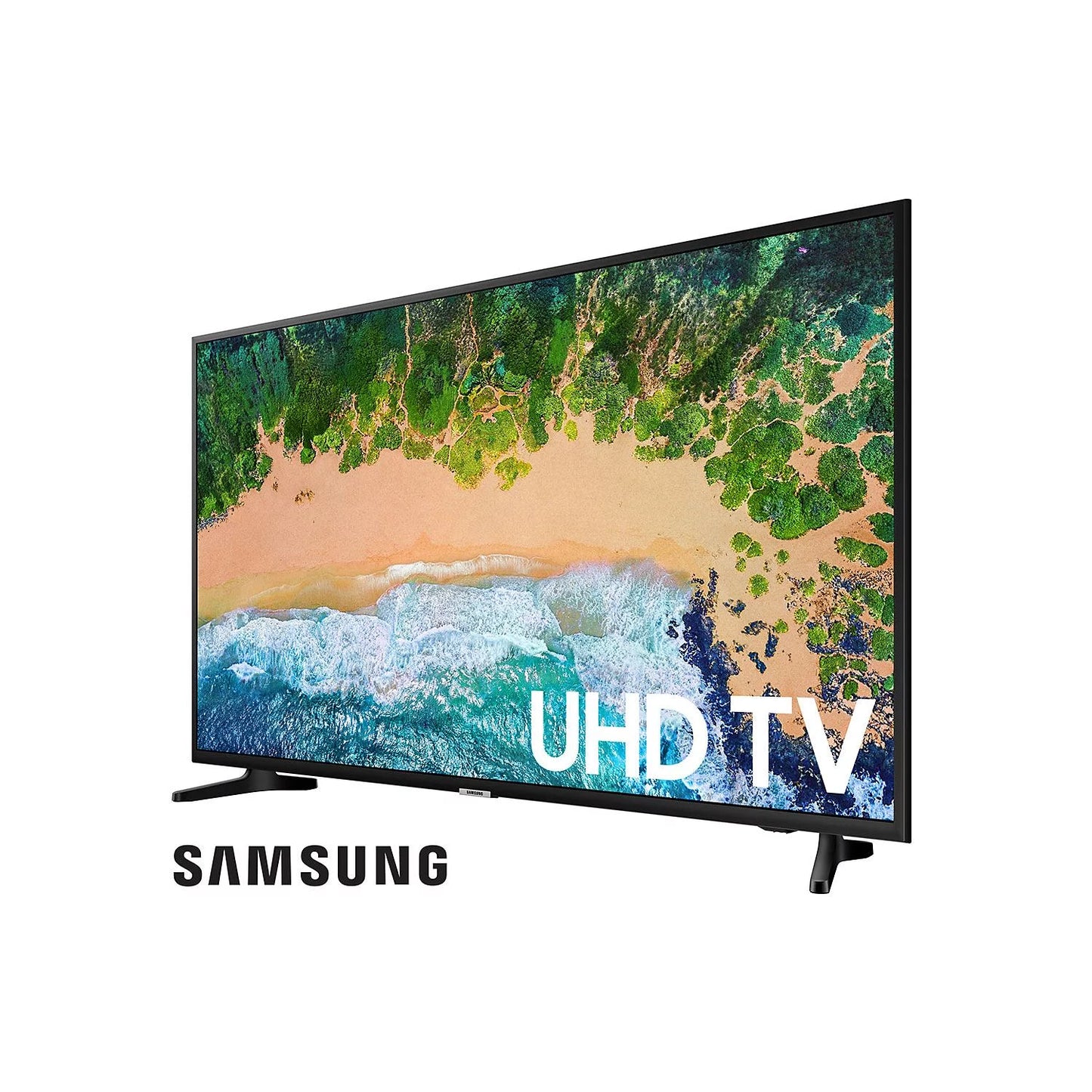 Restored samsung 43" class 4k (2160p) ultra hd smart led tv - un43nu6950fxza (2018 model) (refurbished)