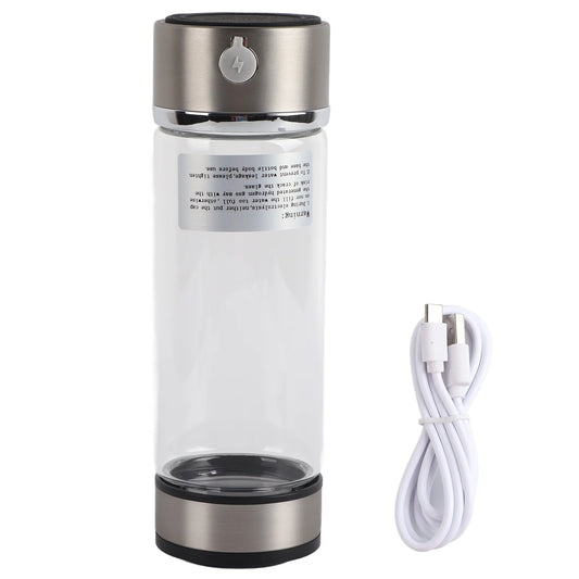 Portable healthy hydrogen rich water maker lonized water generator bottle lonizer anti-aging antioxidant usb rechargeable water filter purifier keep body hydrated