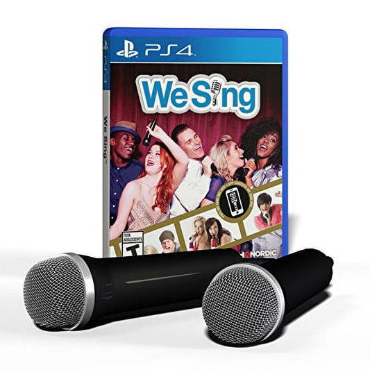 We sing 2-mic bundle (ps4) - playstation 4 bundle edition