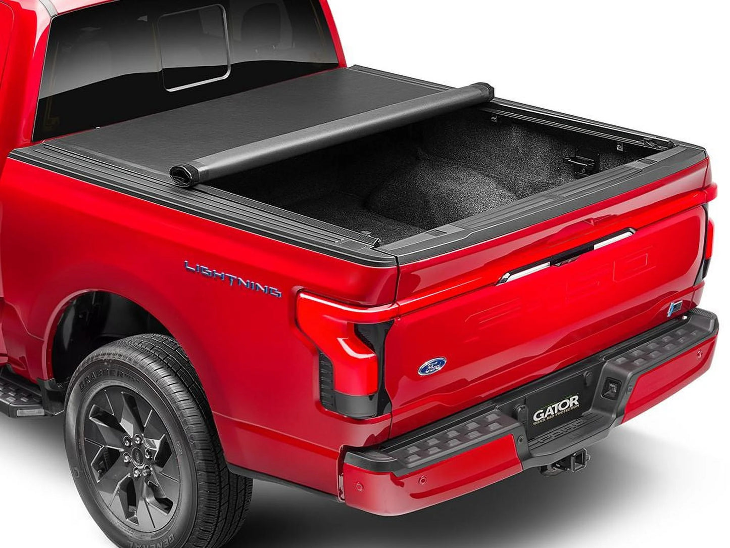 Gator by realtruck etx soft roll up truck bed tonneau cover | 53109 | compatible with 2014 - 2018, 2019 ltd/lgcy chevy/gmc silverado/sierra 5' 9" bed (69.3'')