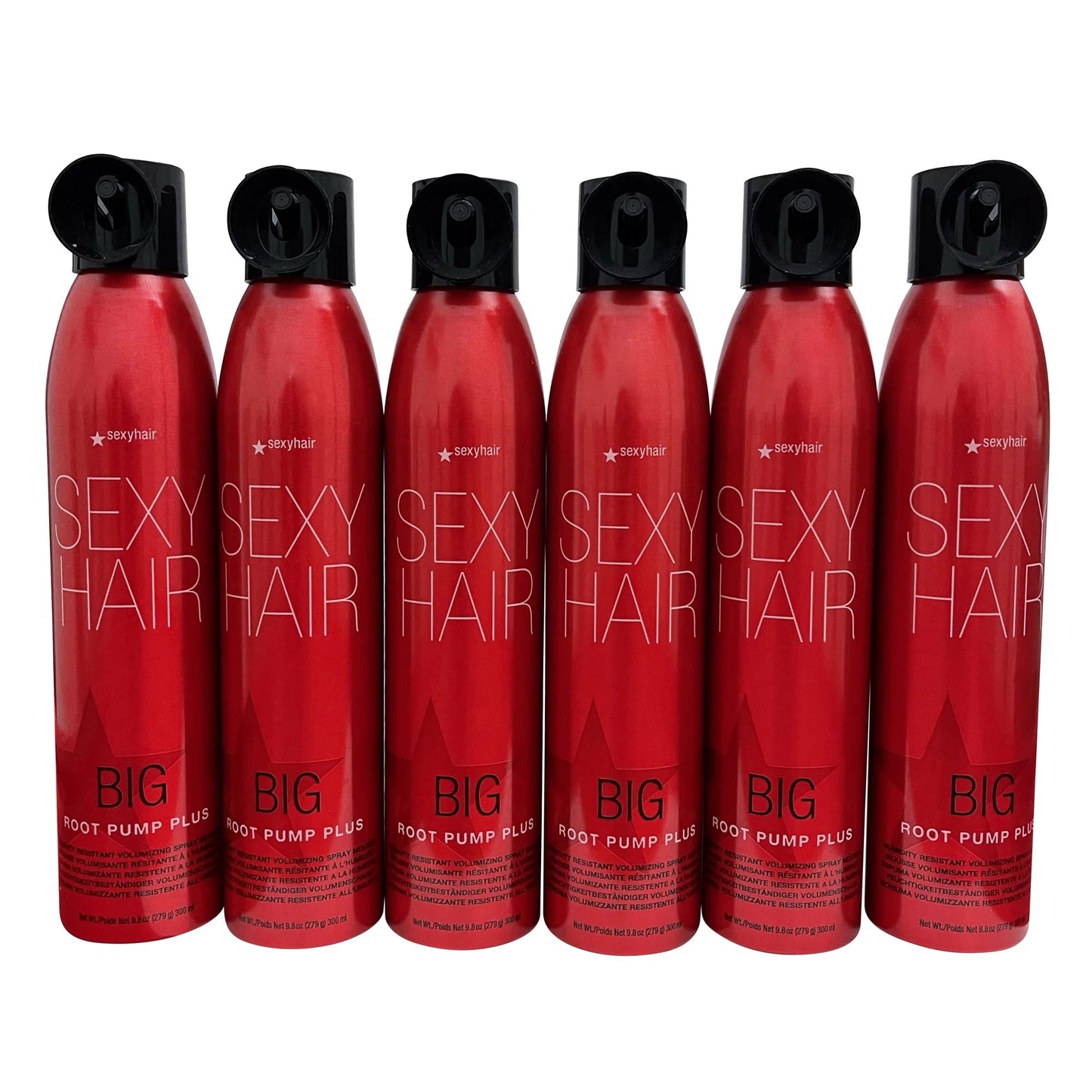 Big sexy hair root pump plus 9.8 oz set of 6