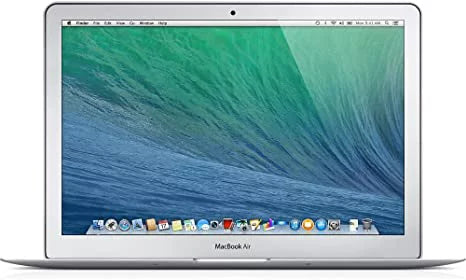 Restored apple macbook air notebook computer, 13.3" intel core i7, 8gb ram, 128gb ssd, mac os x catalina, silver, md760ll/a (refurbished)