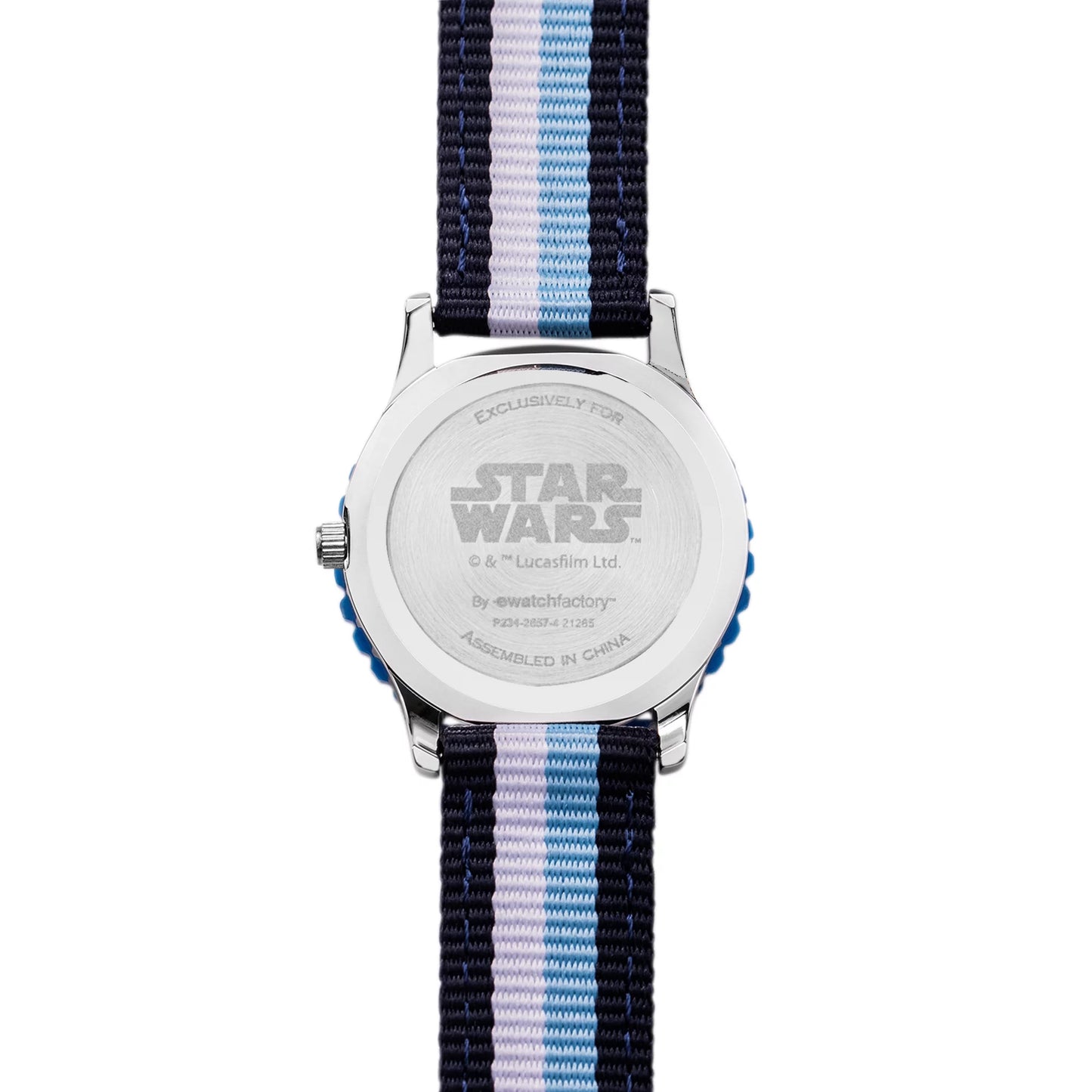 Disney star wars r2-d2 boys' stainless steel watch, 1-pack