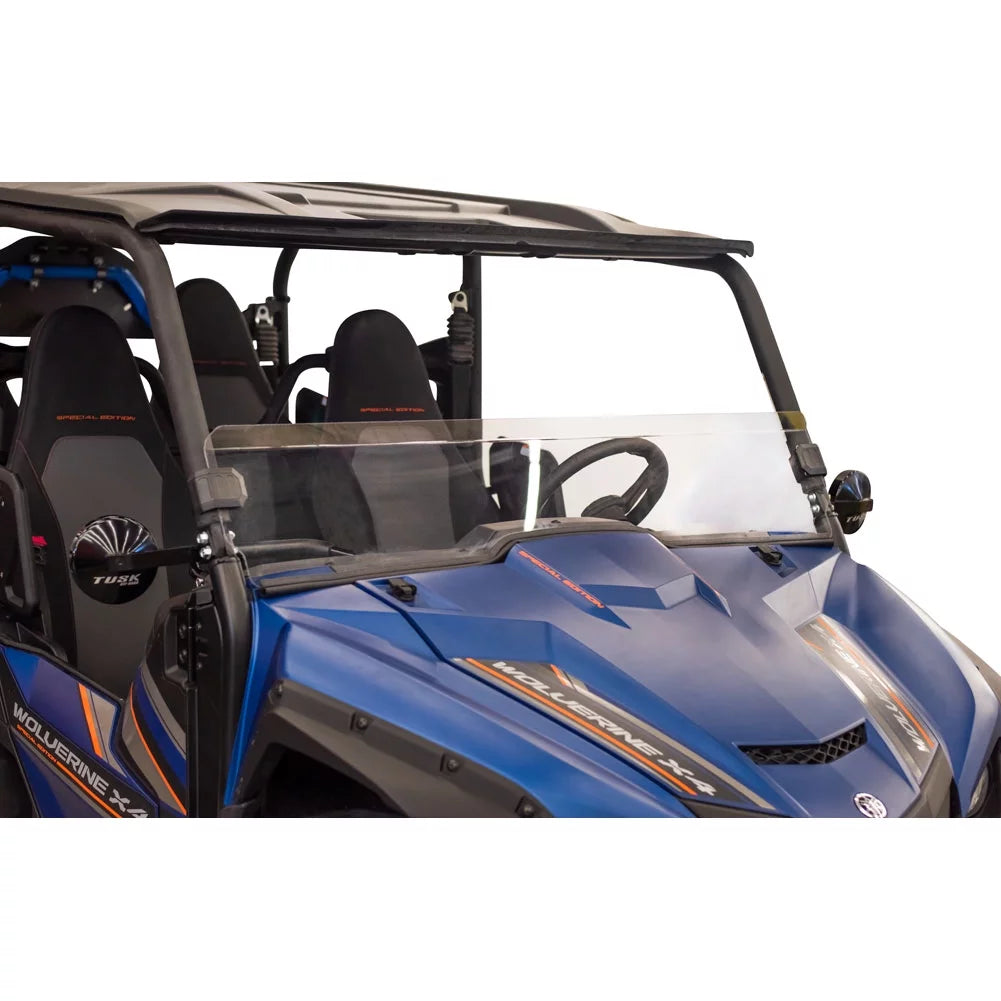 Tusk removable half windshield clear for yamaha wolverine x4 xt-r 2020