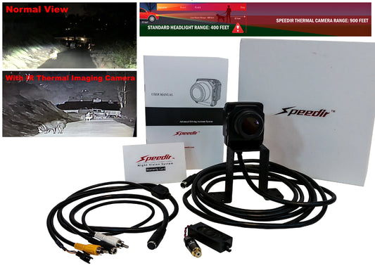 Speedir thermal imaging camera night vision digital heat sensor infrared ir automobile driving assistant system