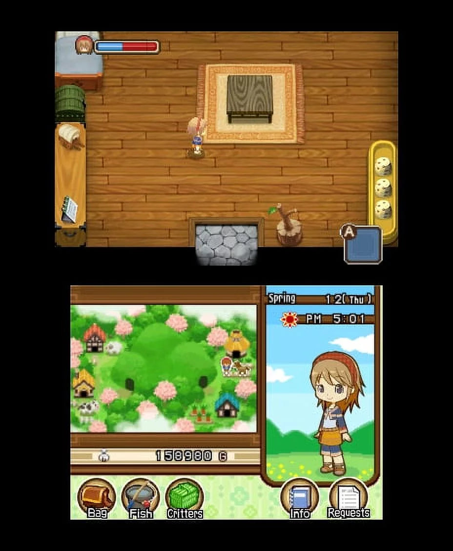 Nintendo 3ds - harvest moon: tale of two towns