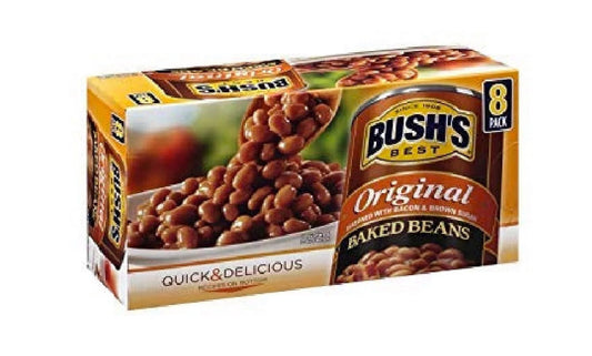 Bush's original baked beans (16.5 oz, 8 ct.) 1pk