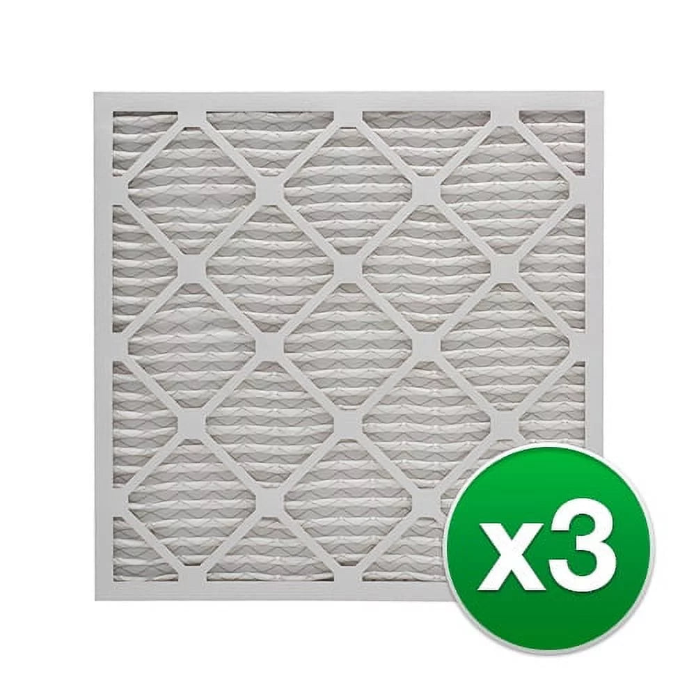 Rep air filter for honeywell 16x25x4 merv 8 (3-pack) rep air filter