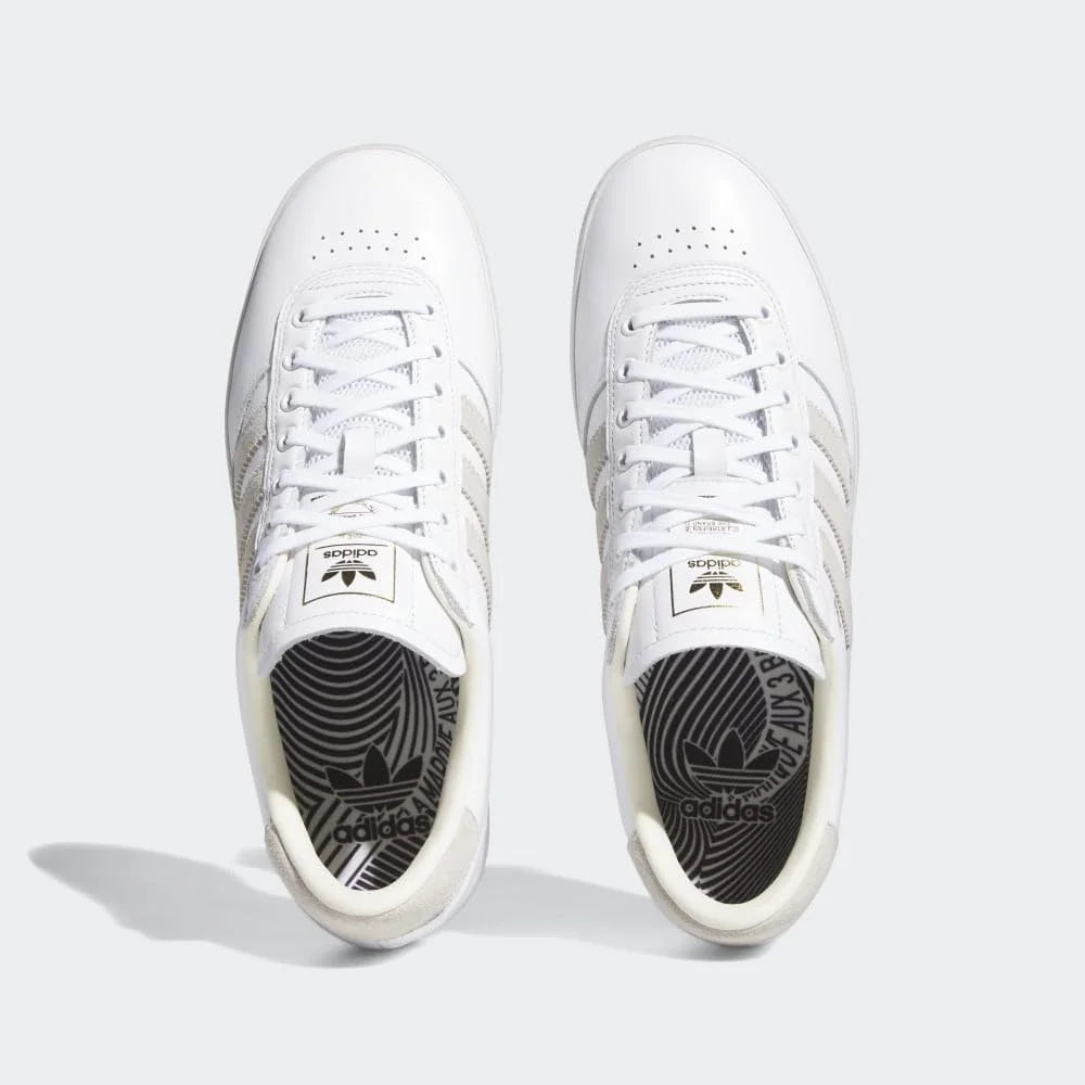 Adidas puig indoor shoes - white/white/customized - 9.5