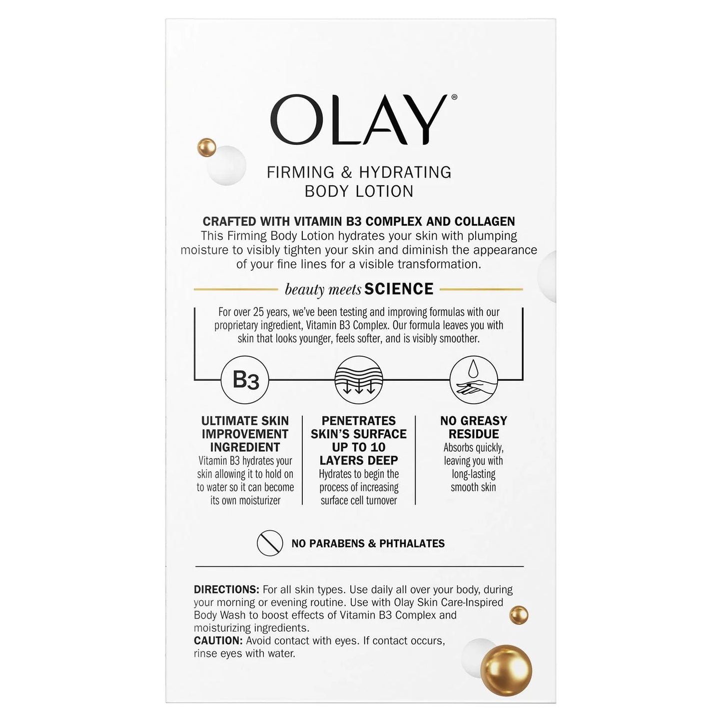 Olay collagen firming hand & body lotion 17 fl oz, 2-pack