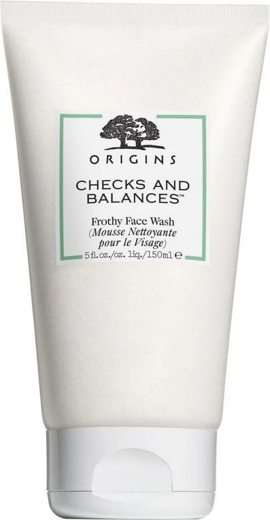 Checks and balances frothy face wash by origins for unisex - 5 oz cleanser