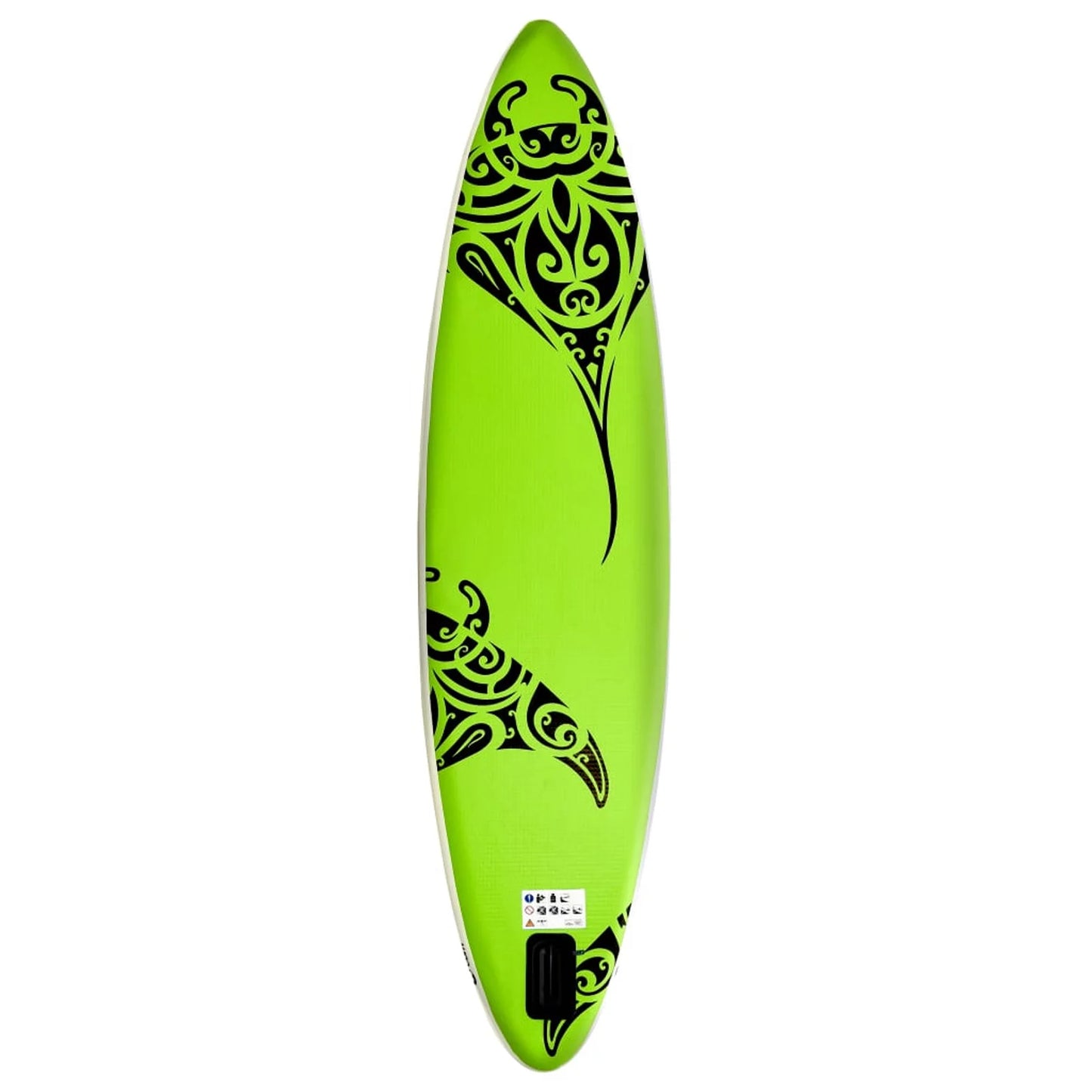 Walmeck inflatable paddleboard set 126"x29.9"x5.9" green