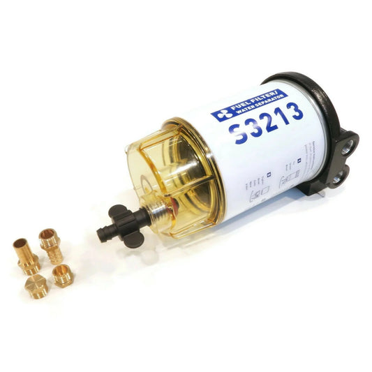 The rop shop | water separating fuel filter kit for mariner 90 efi, seapro 2b095049 & up motor