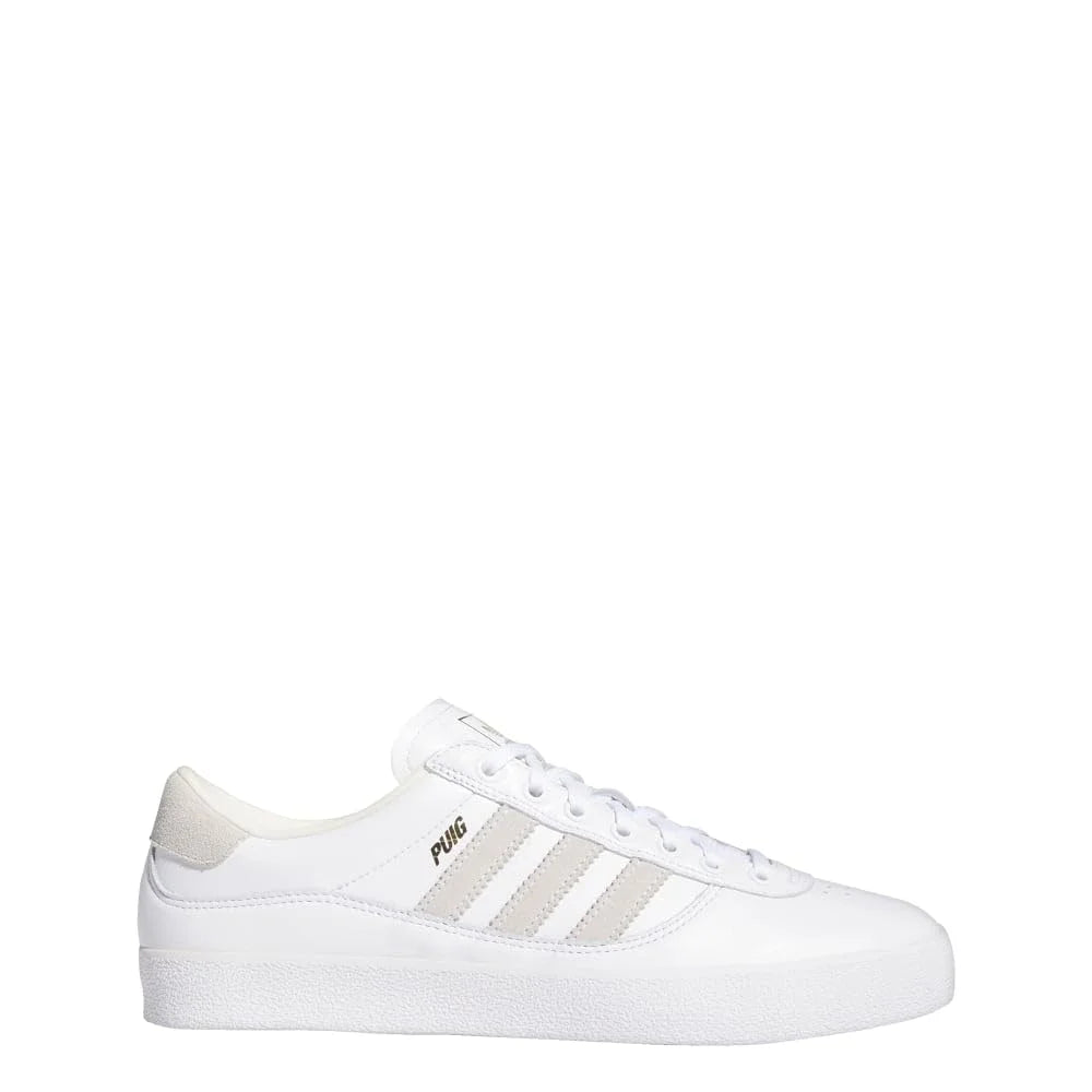 Adidas puig indoor shoes - white/white/customized - 9.5