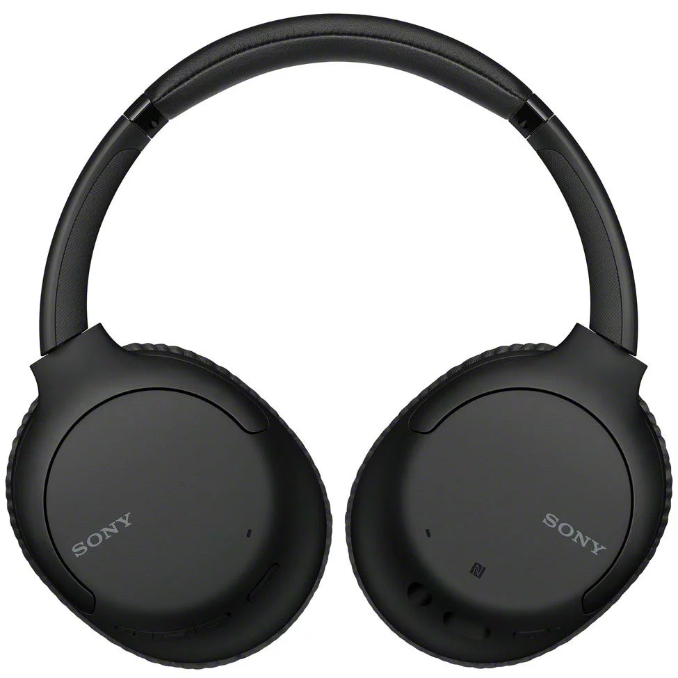 Sony wh-ch710n wireless noise-canceling headphones bundle with deco gear headphone case and stand for the whch710n model headphones (black)