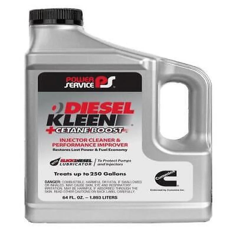 Power service diesel kleen +cetane boost diesel multifunction fuel additive 64 oz