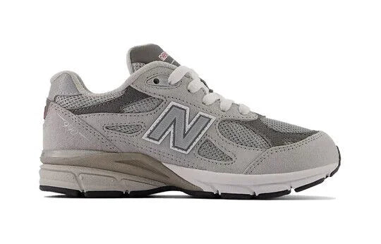 New balance 990 v3 pc990gy3 running shoes kids gray low top sneakers nr6789 (1.5)