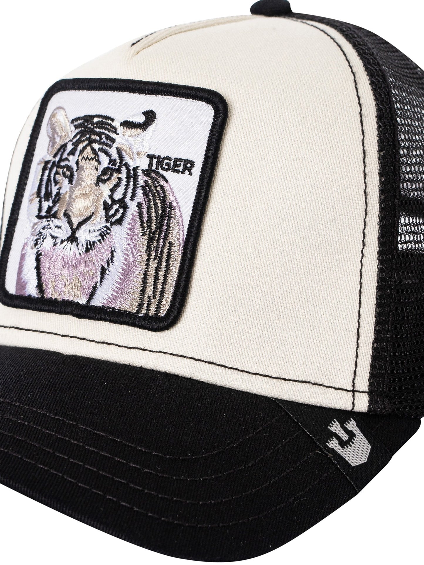 Goorin bros. the white tiger trucker cap, black