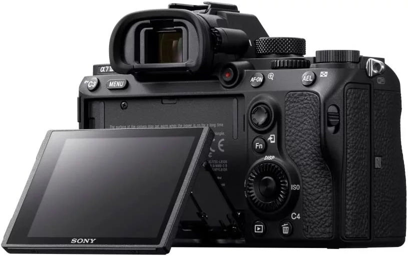 Sony alpha a7 iii mirrorless digital camera with sony fe 55mm f/1.8 za e-mount lens - standard kit