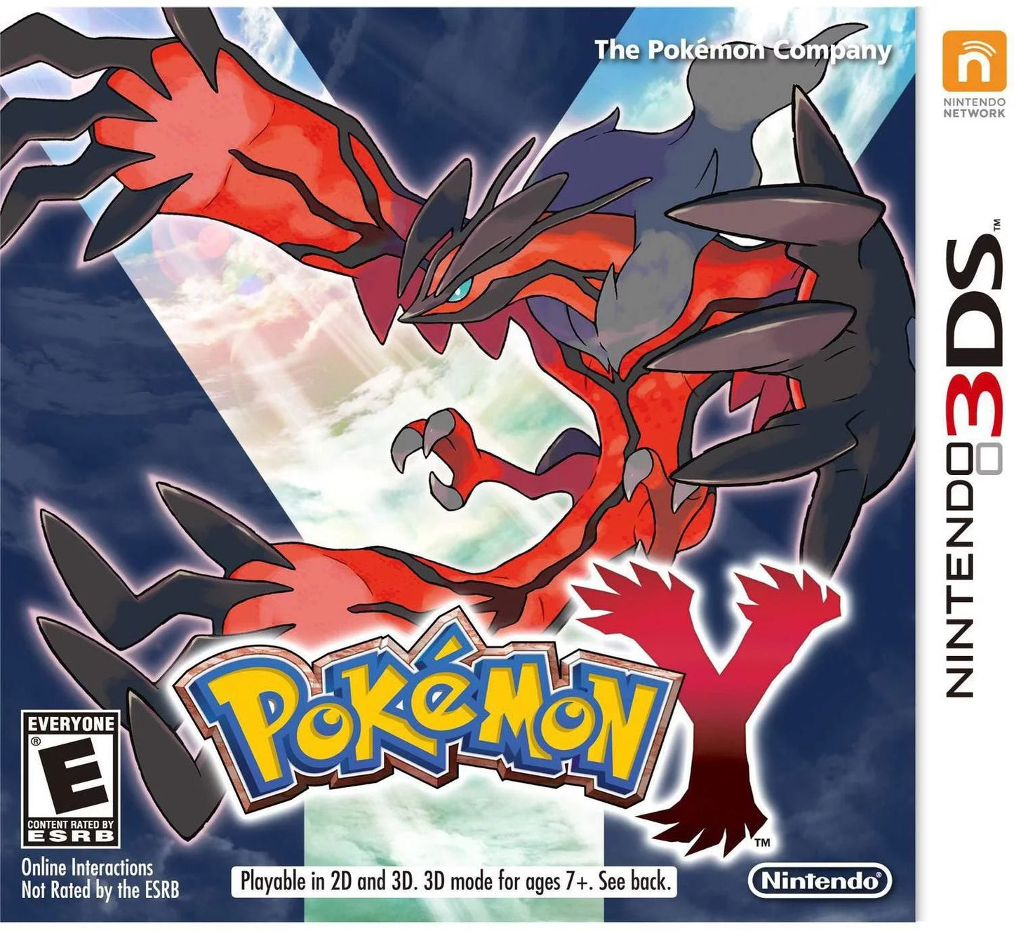 Pokemon y - nintendo 3ds co (used)