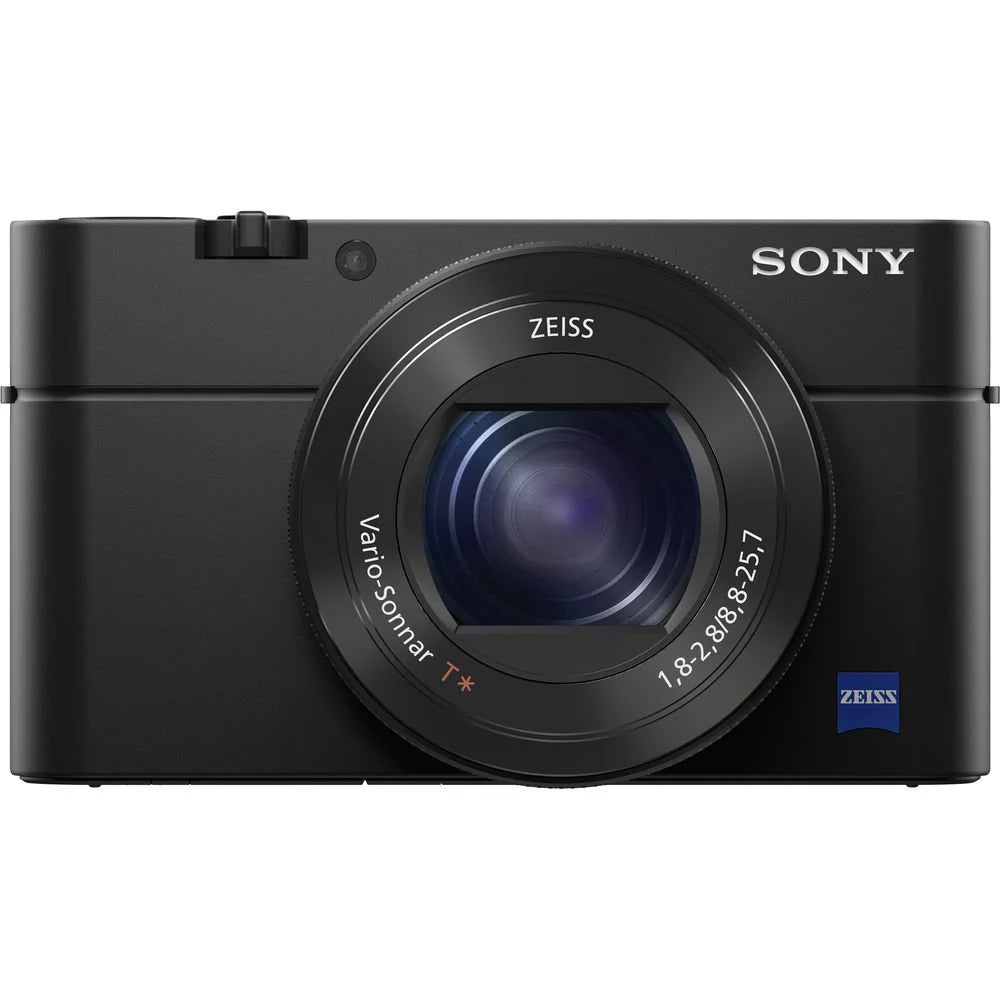 Sony cyber-shot dsc-rx100 iv camera dscrx100m4/b with soft bag, 64gb memory card, card reader , plus essential accessories