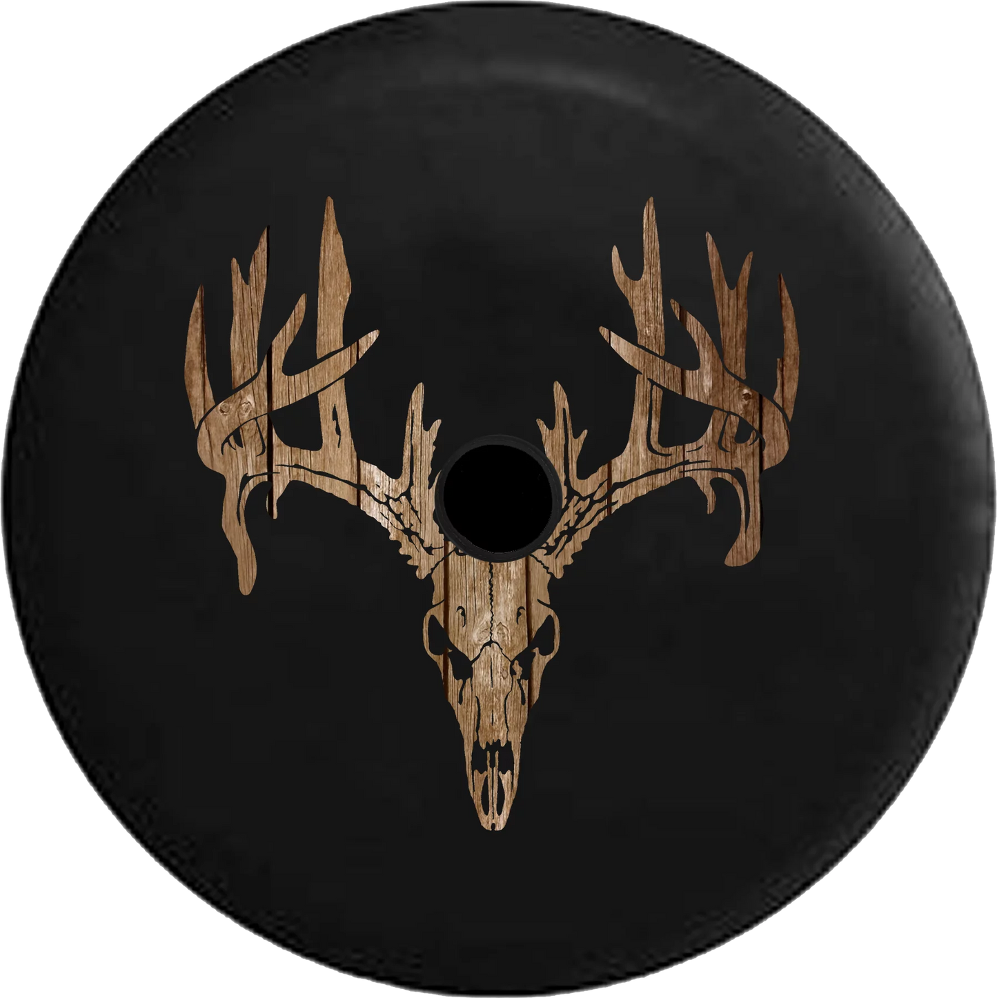 2018 2019 wrangler jl backup camera deer antlers skull hunting dark ghost skulls spare tire cover for jeep rv 33 inch