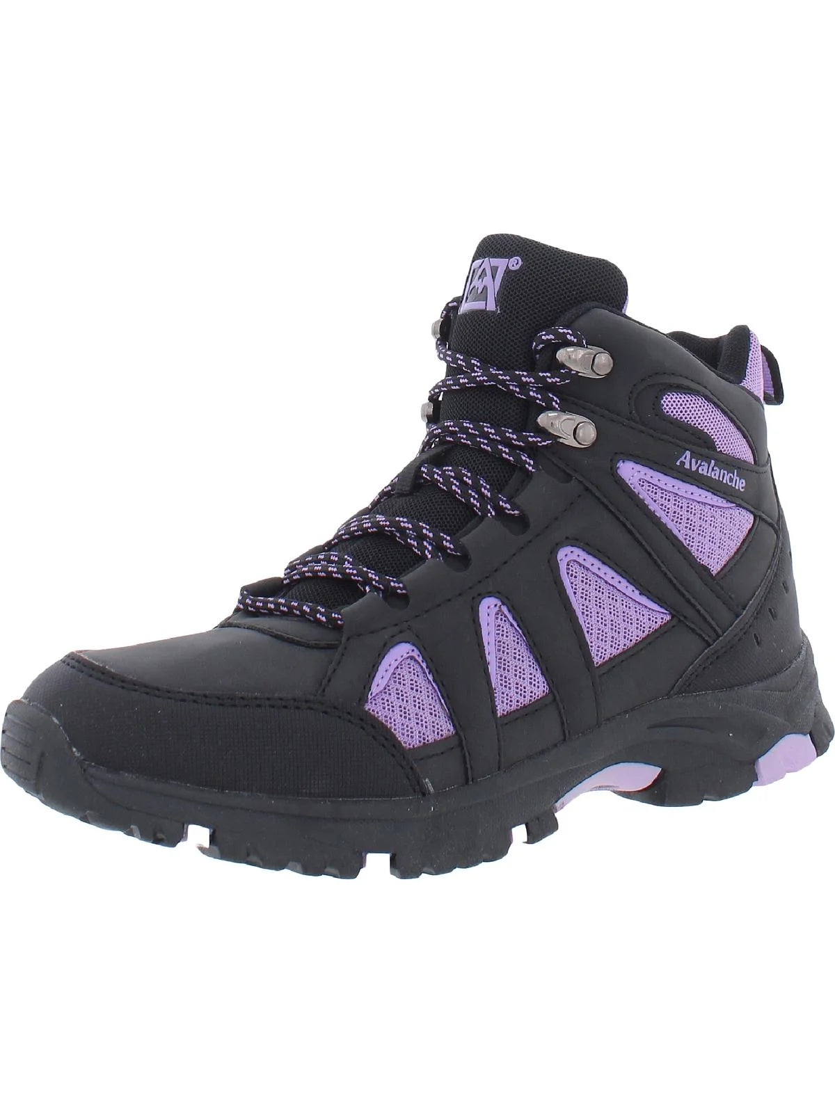 Avalanche womens ridge faux leather outdoor hiking boots