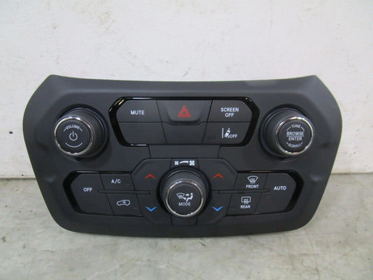 Pre-owned 21 22 2021-2022 jeep renegade heater & ac control panel oem (good)