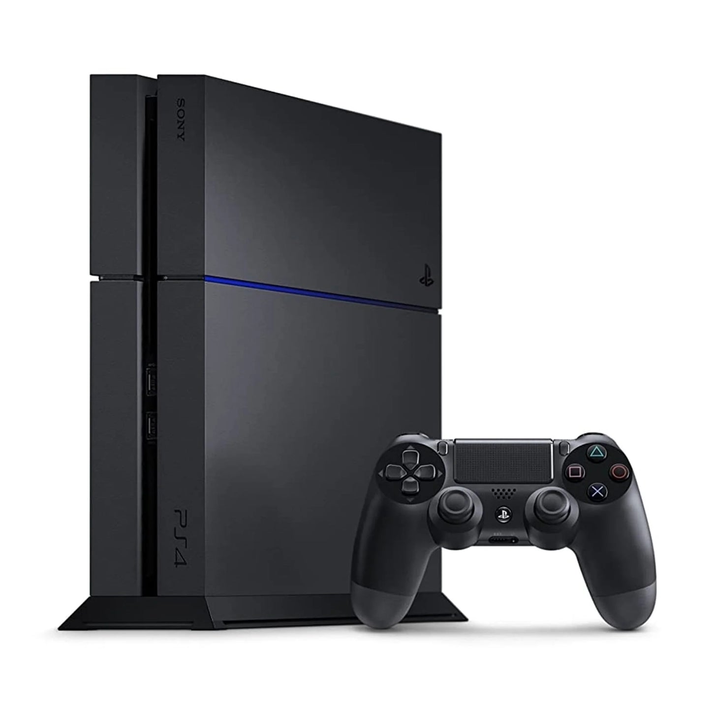 Pre-owned sony playstation 4 ps4 500gb original cuh-1215a system, matte black