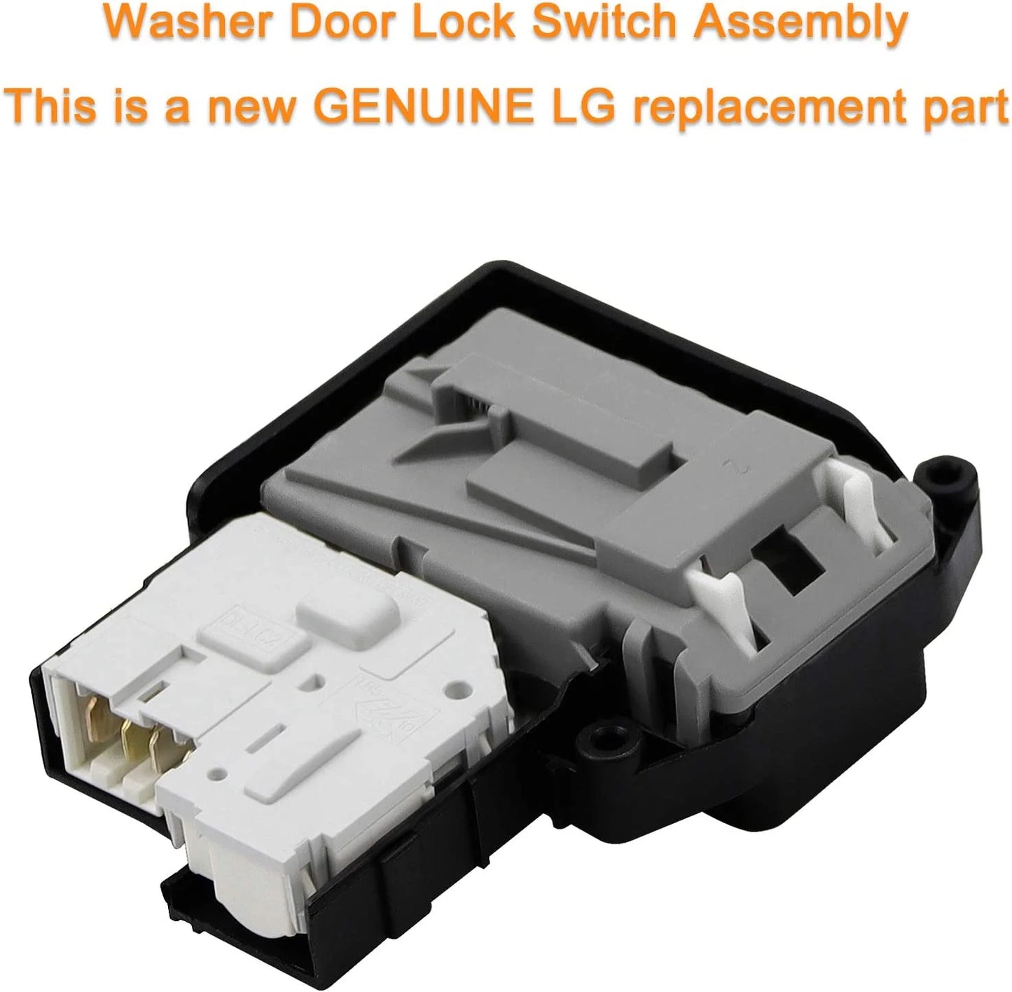 Oem ebf61315802 washer door lock switch assembly - exact for lg front-load washers & kenmore 796-series washing machine,replace ebf62534401 2667085 ap5672154 ps7792232 eap7792232