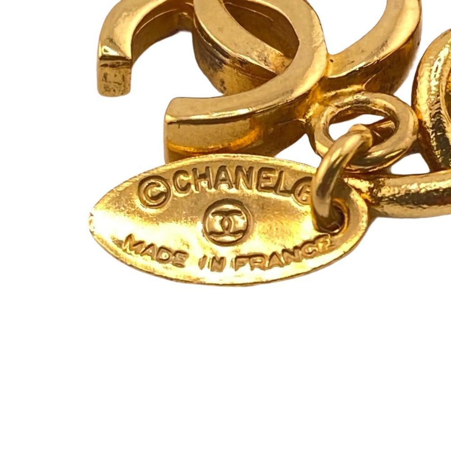 Pre-owned chanel lion bracelet gold women's z0004923 (good)