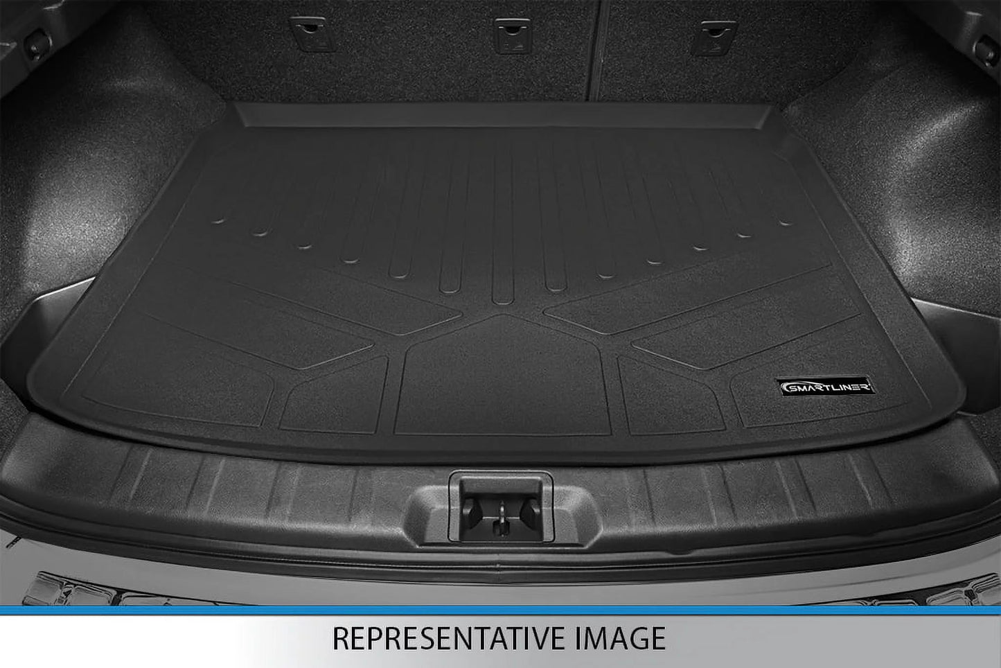 Smartliner all-weather cargo/trunk liner mat blk for 2013-17 honda accord sedan