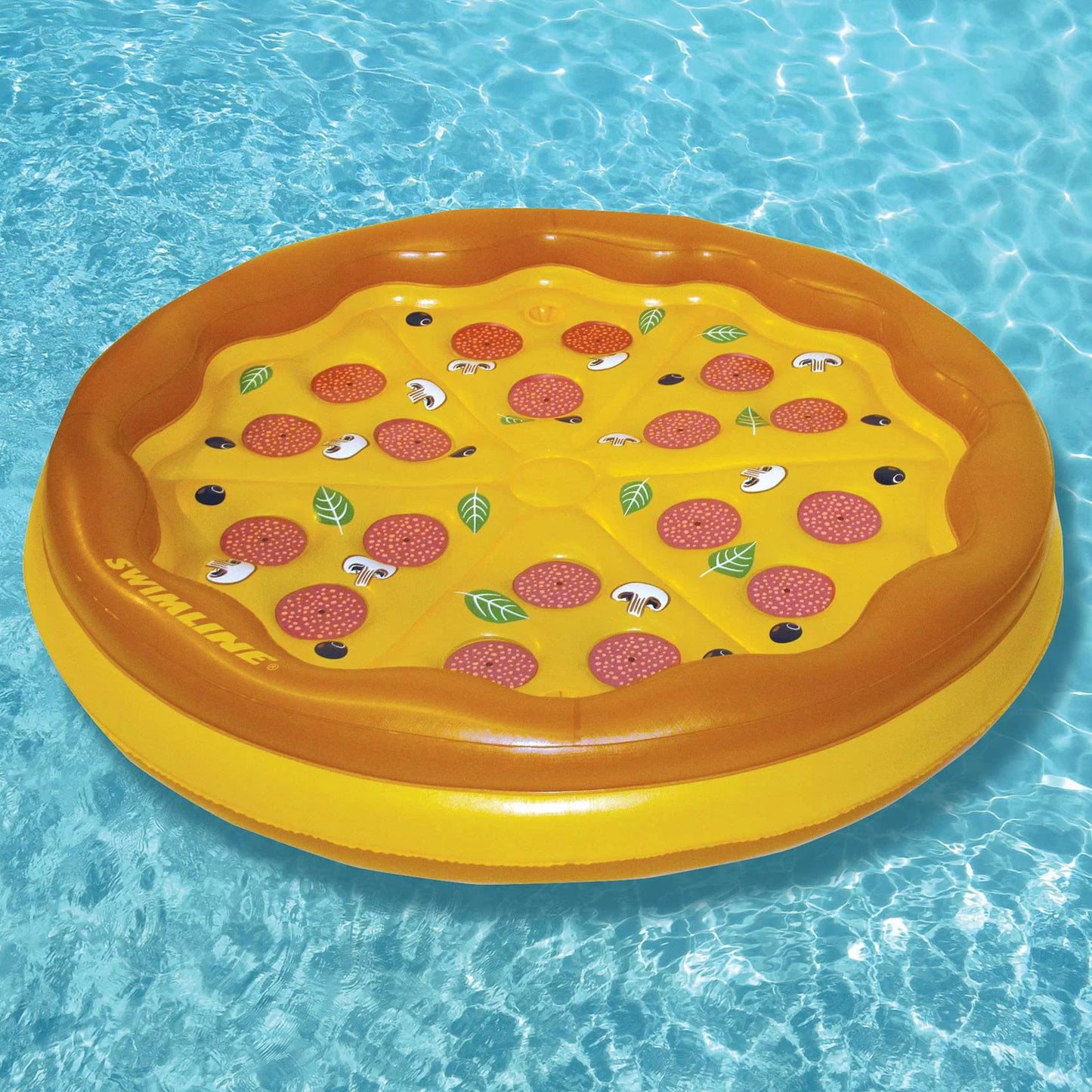 Swimline giant personal pizza island pool float